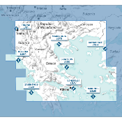 Carte VFR Airmillion Northern Greece 2024