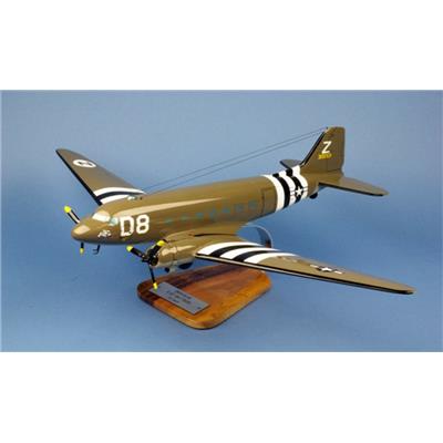 C-47 Skytrain D'Day ""The Argonia"" USAAF - 1/50 39x58cm