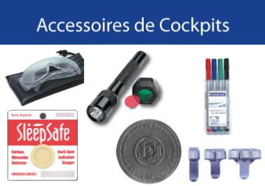 Accessoires de Cockpits, Lunettes VSV, Dtecteurs de Monoxyde de Carbone, Lampes Vol de Nuit, ...