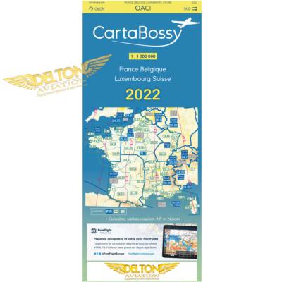 CARTE VFR FRANCE JOUR JEAN BOSSY 2022