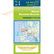 Carte VFR AIRMILLION ZOOM Greece South Balkans 2022
