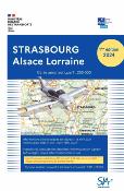 LA CARTE STRASBOURG ALSACE LORRAINE 2024 - Edition 1