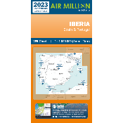 Carte VFR Airmillion Iberia 2023