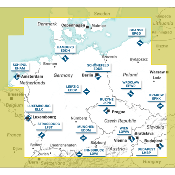 Carte VFR Airmillion Central Europe 2024