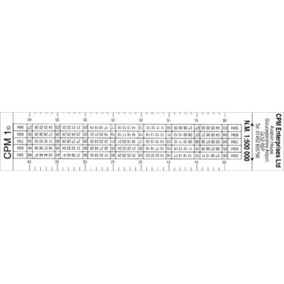 Règle de calcul CPM-1