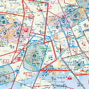 Carte VFR Airmillion Southern England & Wales 2024