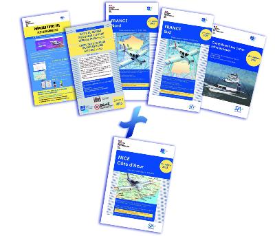 LE DOCUMENT VFR 2025 + LA CARTE NICE CÔTE D'AZUR - ED2 - (Le document sans la pochette en PVC)