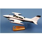 Cessna 310 Blue Canoes- 1/24 - 40X46cm