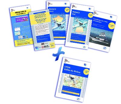 LE DOCUMENT VFR 2025 + LA CARTE LYON VALLEE DU RHÔNE - ED2 - (Le document sans la pochette en PVC)