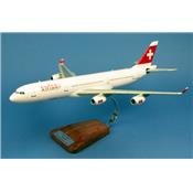 Airbus A340-313X Swiss Iinternational Airline HB-JMI - 1/125 51x48cm