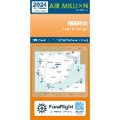 Carte VFR Airmillion Iberia 2024