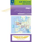 Carte VFR AIRMILLION Italie 2022