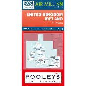 Carte VFR Airmillion UNITED KINGDOM / IRELAND 2024