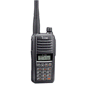 Radio Portative aviationIC-A16E#52 VHF 118-136MHz, 6W PEP