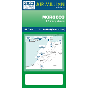 Carte VFR Airmillion Morocco 2023
