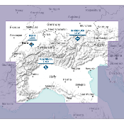 Carte VFR Airmillion The Alps 2024