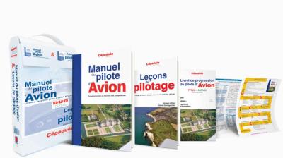 Mallette DUO PPL comprend les actuelles éditions de Leçons de Pilotage 6e éd. Le Manuel du Pilote d'Avion 19e éd 