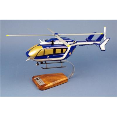 EC-145 Gendarmerie Nationale JBF - 1/28 36x40cm