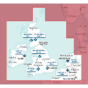 Carte VFR Airmillion UNITED KINGDOM / IRELAND 2024