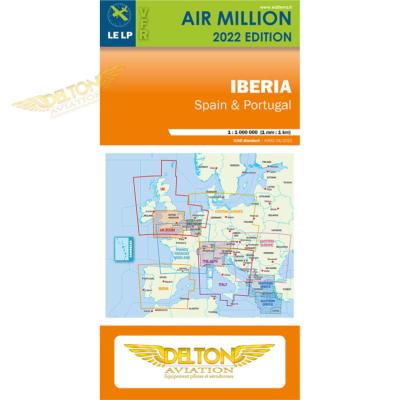 Carte VFR AIRMILLION IBERIA 2022
