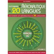 Dictionnaire de l'Aéronautique en 20 langues - Français