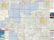 CARTE VFR BOSSY FRANCE Nord-Ouest 2026  /  1:500 000