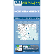 Carte VFR Airmillion Northern Greece 2023