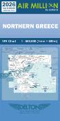 Carte VFR Airmillion Northern Greece 2026