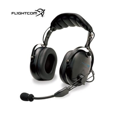 Casque Flightcom 4DLX Classic + Sacoche