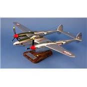 P-38/F.5B Ligthning GR 2/33 Savoie St Exupéry - 1/32 36x49.50cm