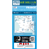 Carte VFR Airmillion France 2023