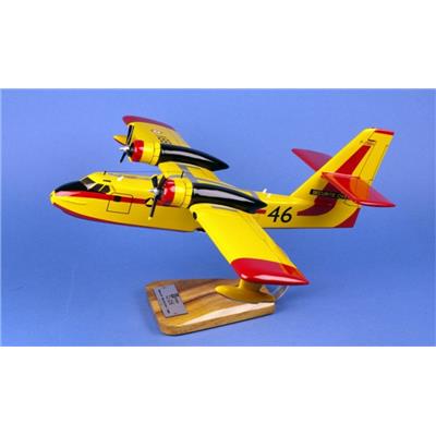 CL215 Canadair n°47 Sécurité Civil F-ZBBW - 1/55 36x52cm