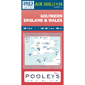 Carte VFR Airmillion Southern England & Wales 2023
