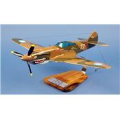 P-40C Warhawk 3rd Sq Flying Tigers ""Hell's Angels""-1/24 40x47cm