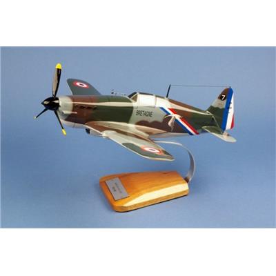 Morane-Saulnier MS-406C1 GCI/2 Cigognes Cdt M.Coadou - 1/24 34x45cm