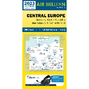 Carte VFR Airmillion Central Europe 2023