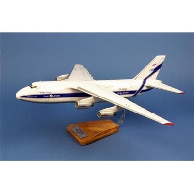 Antonov AN-124 Ruslan Volga Dnepr RA-82045 - 1/140 : 50x52cm