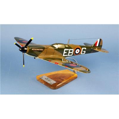 Spitfire MK.IA 41Squ RAF Eric Stanley Lock - 1/24 39x47cm