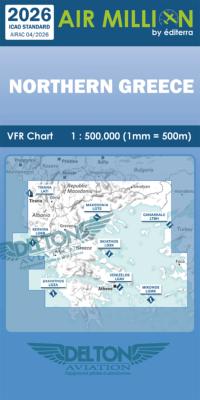 Carte VFR Airmillion Northern Greece 2026