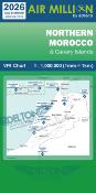 Carte VFR Airmillion Morocco 2026