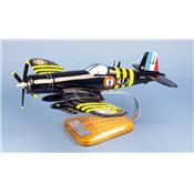 F-4U7 Corsair Flottille 14F Marine - 1/30 34x42cm