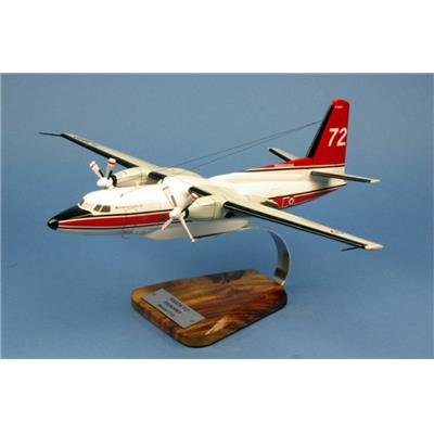 Fokker 27 Firefighter Pélican 72 F-ZBFG - 1/65 37x44cm