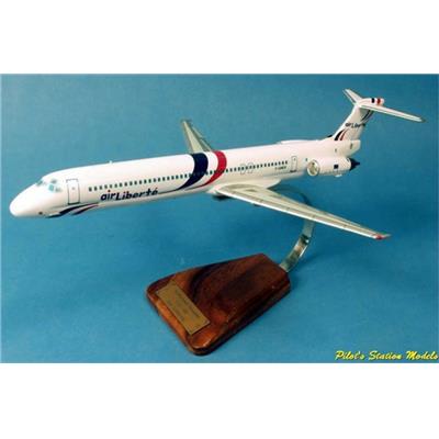 McDonnell Douglas MD-83 Air Liberté F-GHEK - 1/100 45x33cm