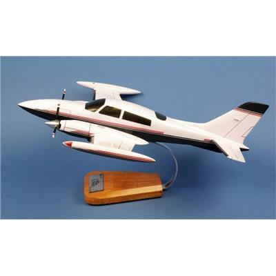 Cessna 310 Blue Canoes- 1/24 - 40X46cm