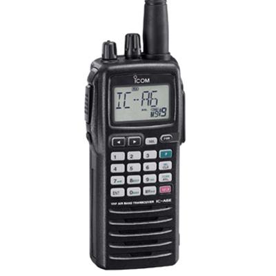 RADIO VHF PORTATIVE AVIATION IC-A6FRII